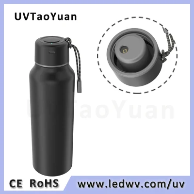 Günstige, sterilisierbare UVC-LED-Edelstahl-Wasserflasche 265